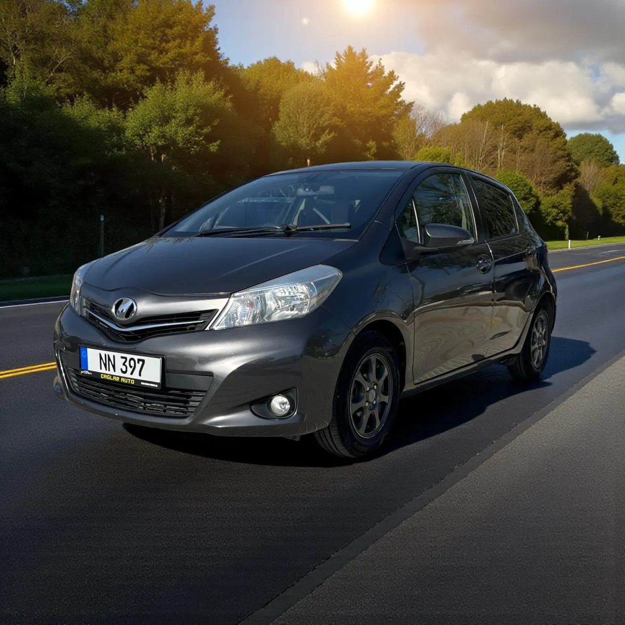 2013 Toyota Vitz 1.3 16V Automatic Kıbrıs | KKTC İkinci El Satılık Araba - Fotoğraf 1