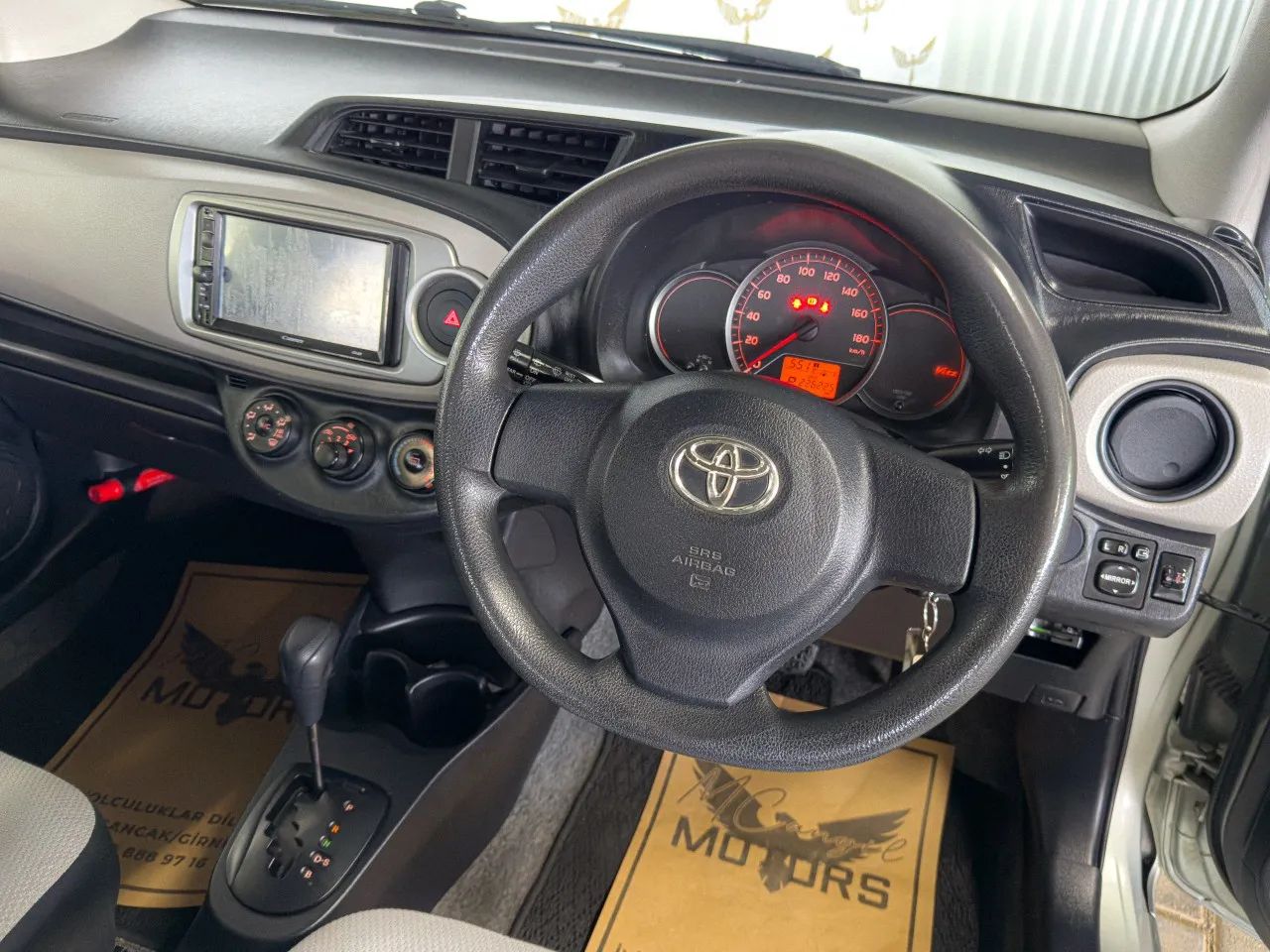 2012 Toyota Vitz 1.3 Kıbrıs | KKTC İkinci El Satılık Araba - Thumbnail 3